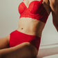 Wildﬂower Lace set - Red