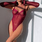 Poison Ivy Set - Maroon