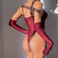 Poison Ivy Set - Maroon