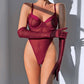 Poison Ivy Set - Maroon
