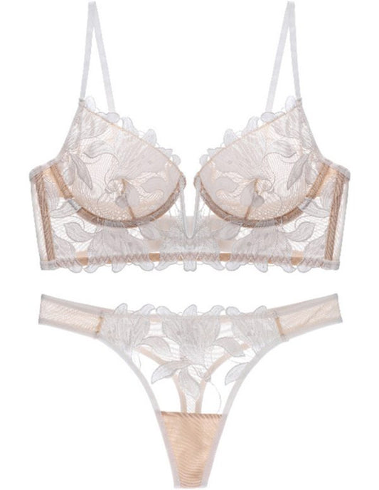 Lotus Lace set - White