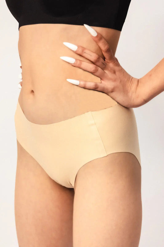 Seamless Briefs - Nude